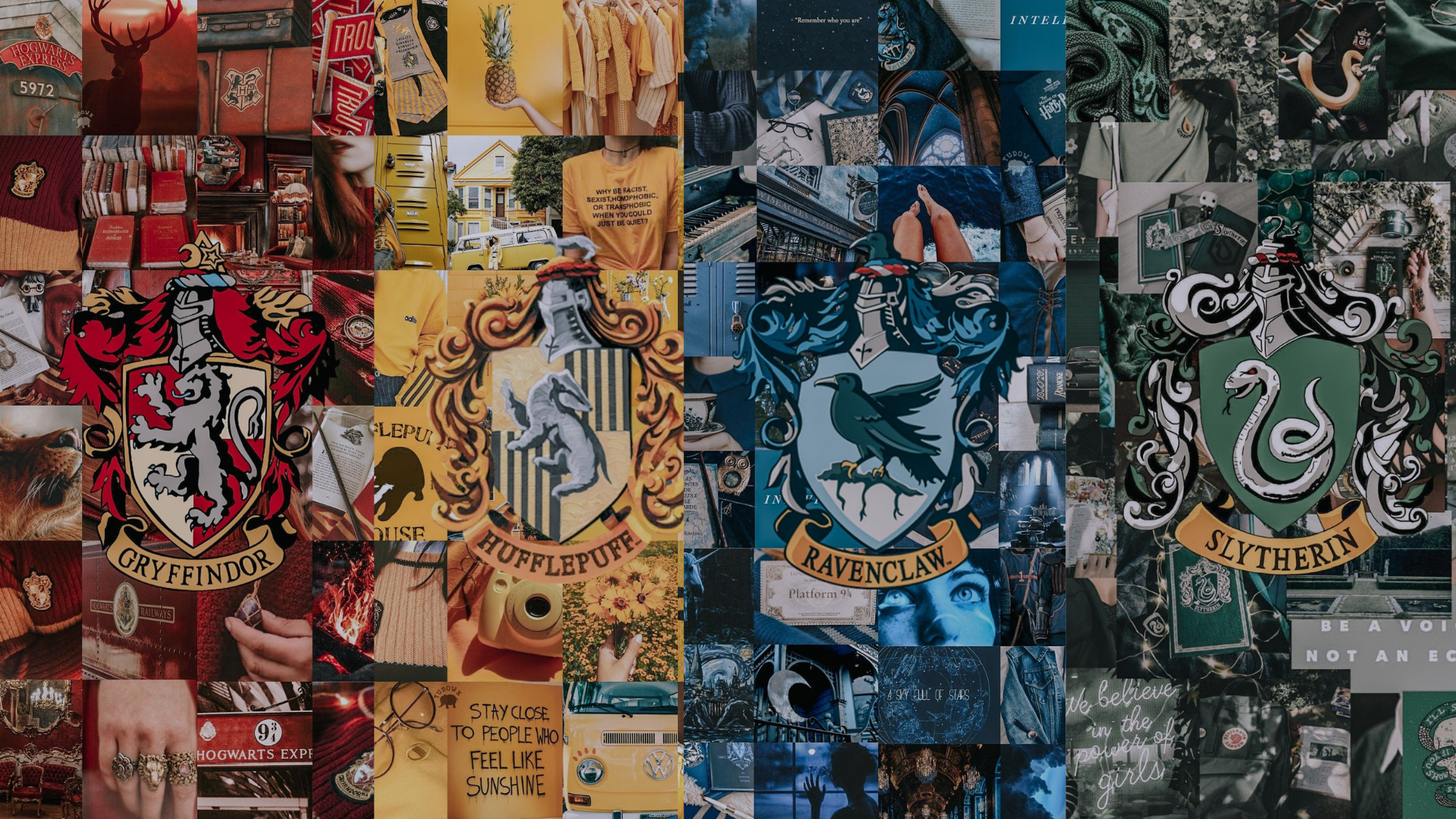 Aesthetic Harry Potter House Wallpapers