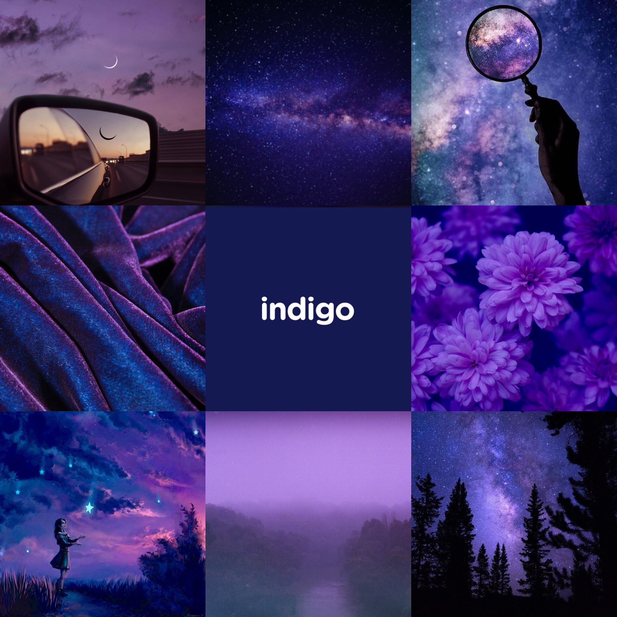 Aesthetic Indigo Wallpapers