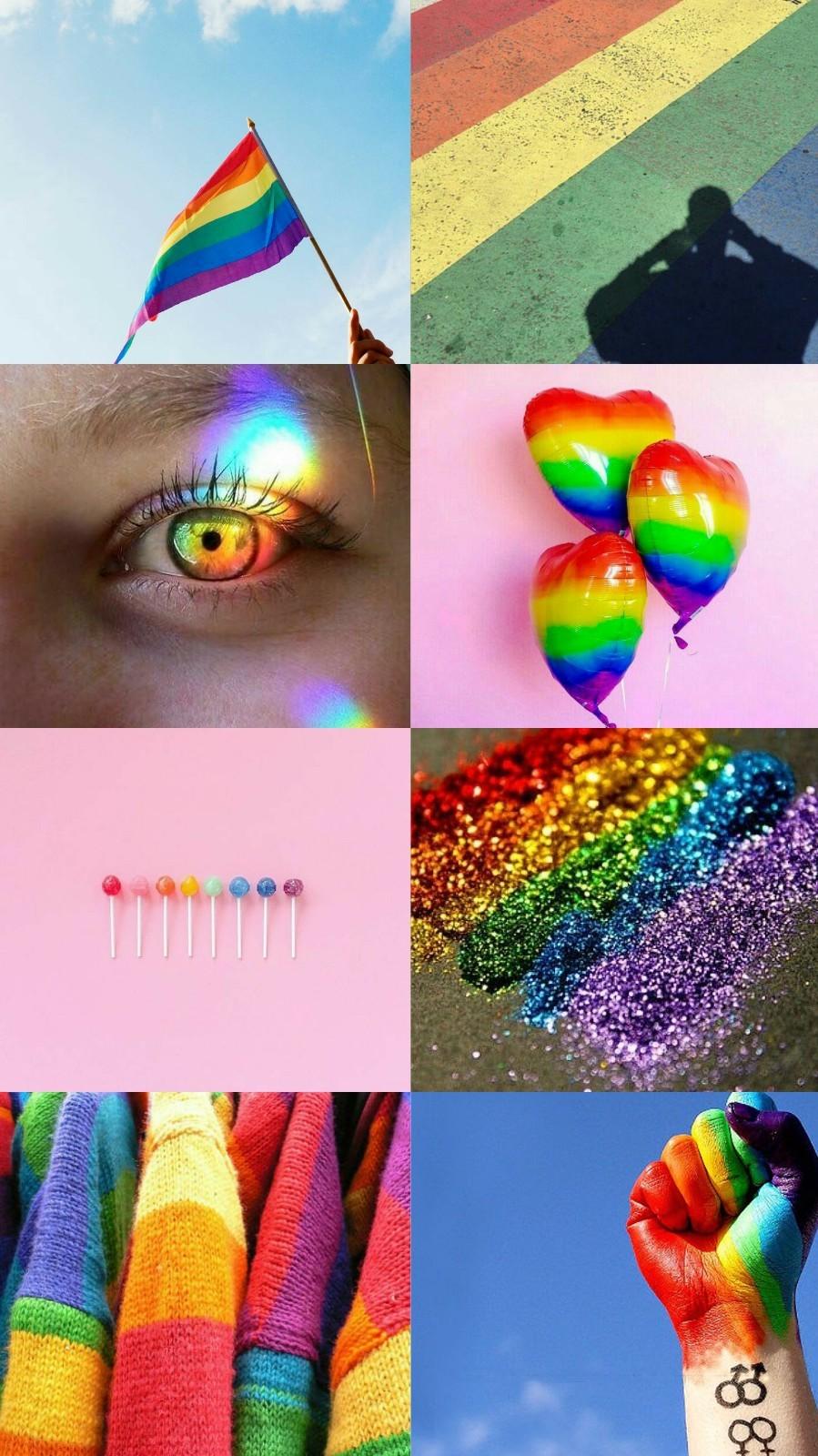 Aesthetic Lgbt Rainbow Wallpapers