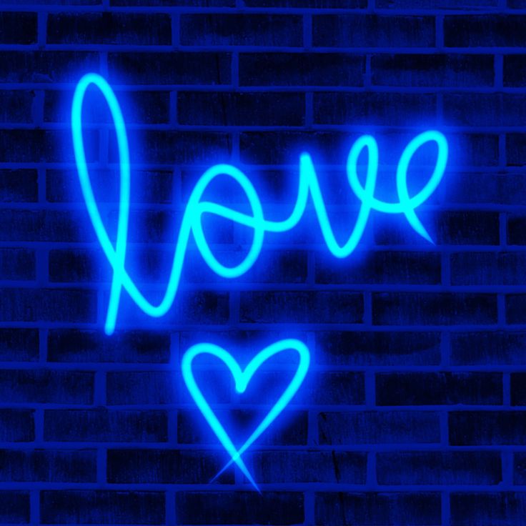 Aesthetic Neon Blue Wallpapers