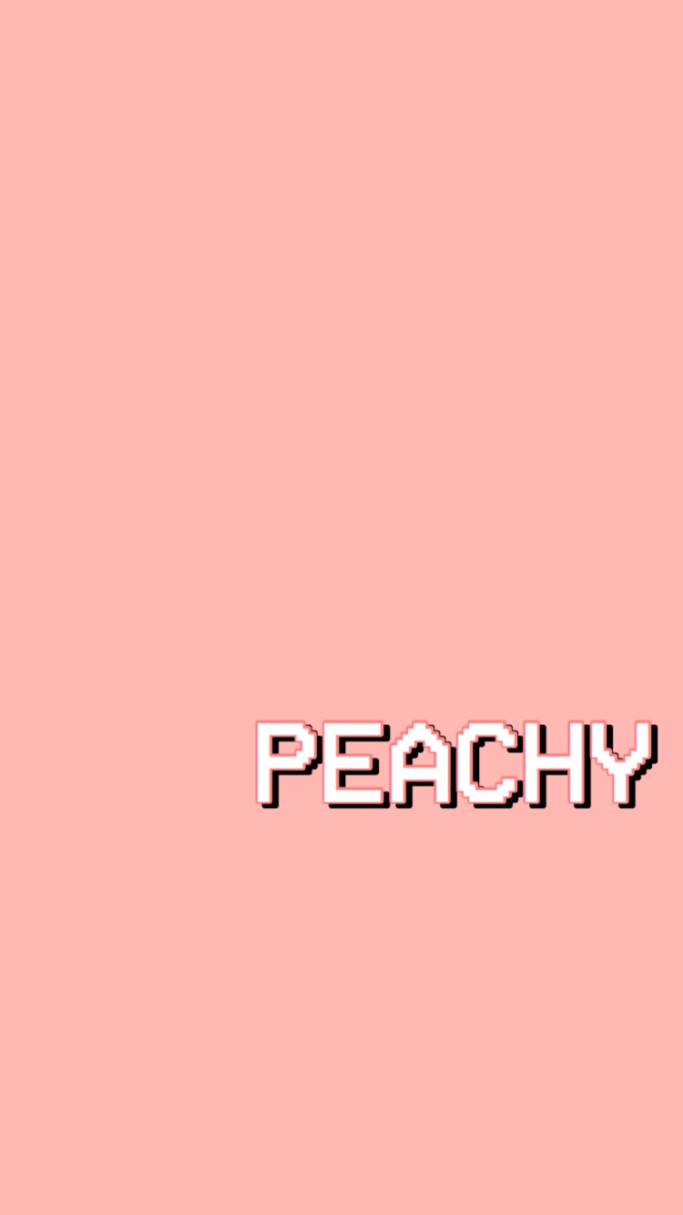 Aesthetic Peach Iphone Wallpapers