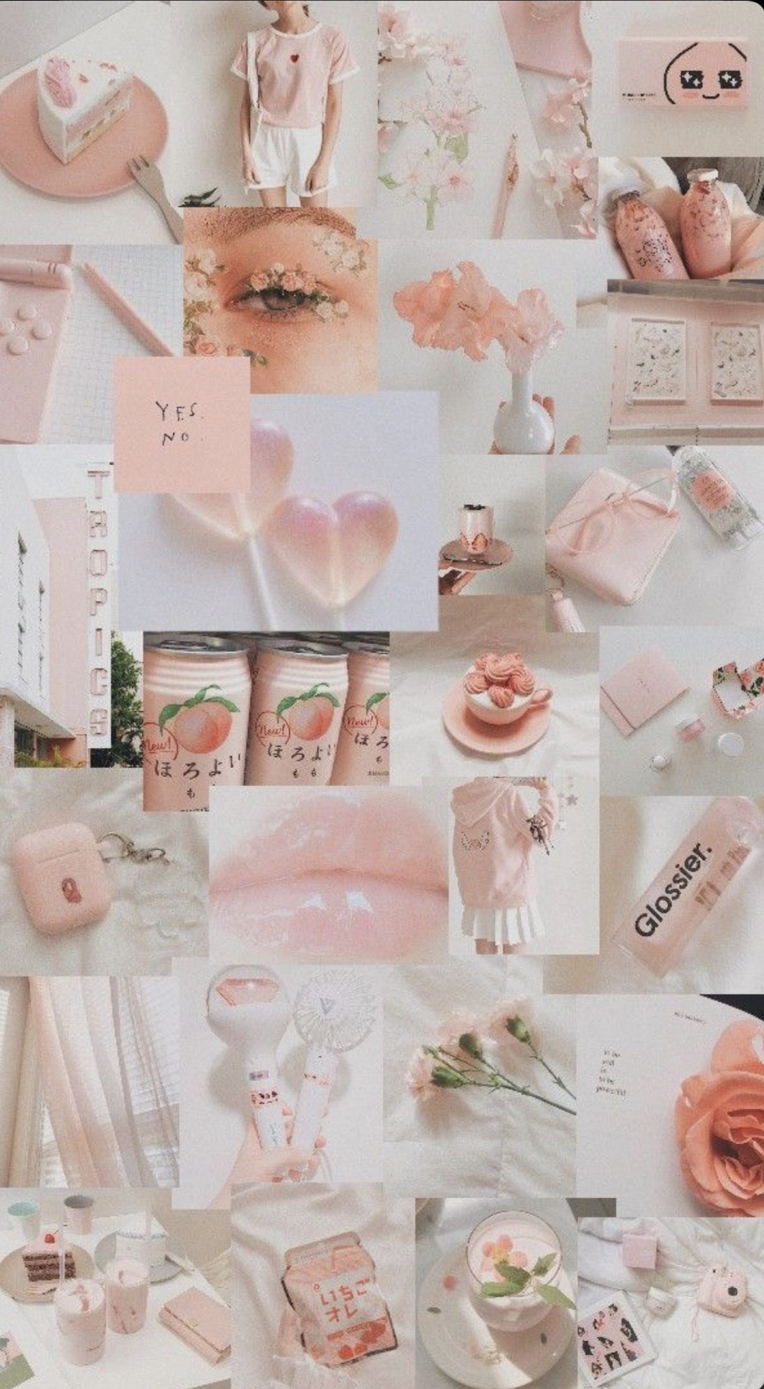 Aesthetic Peach Pink Wallpapers