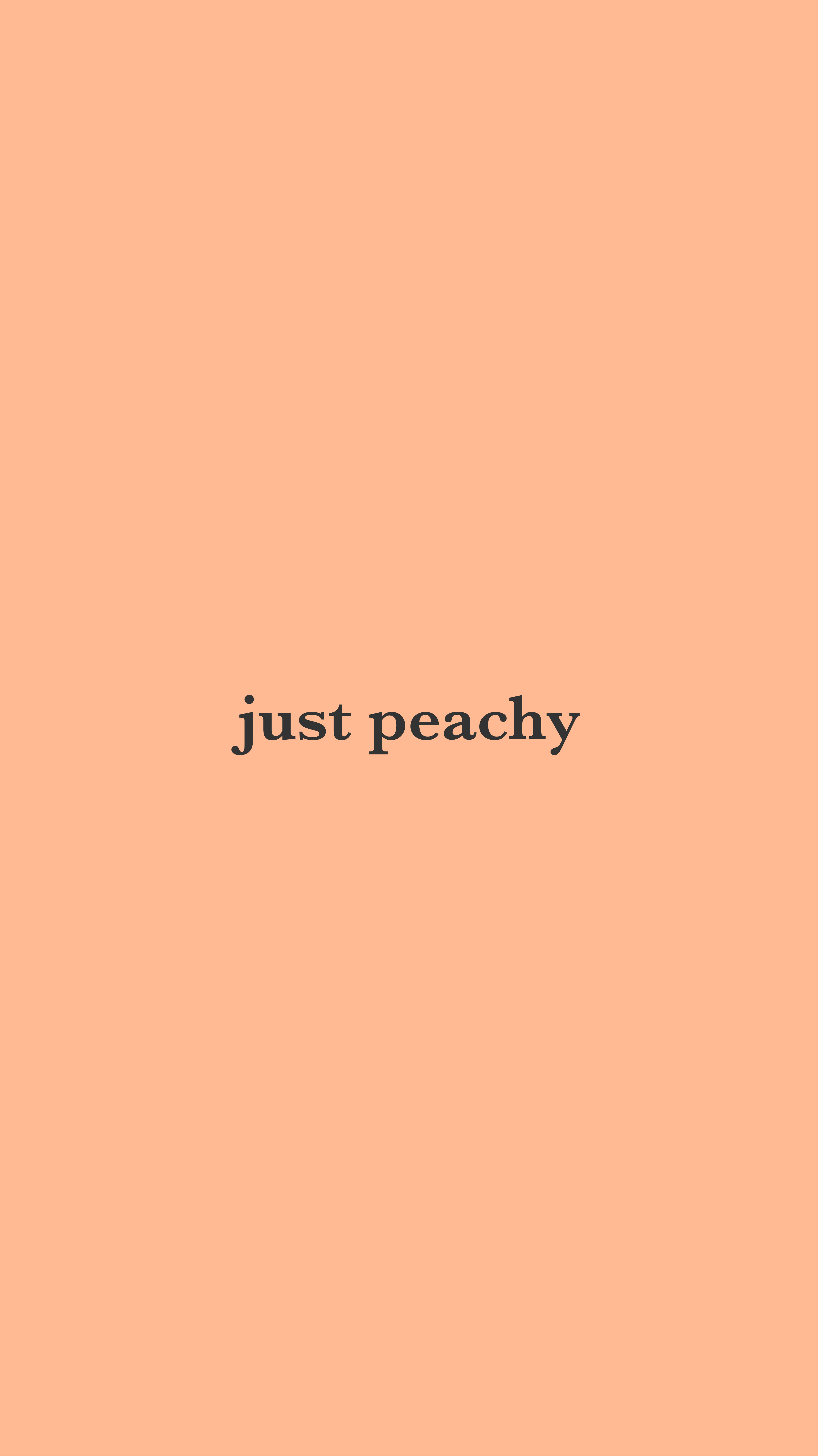 Aesthetic Peachy Wallpapers