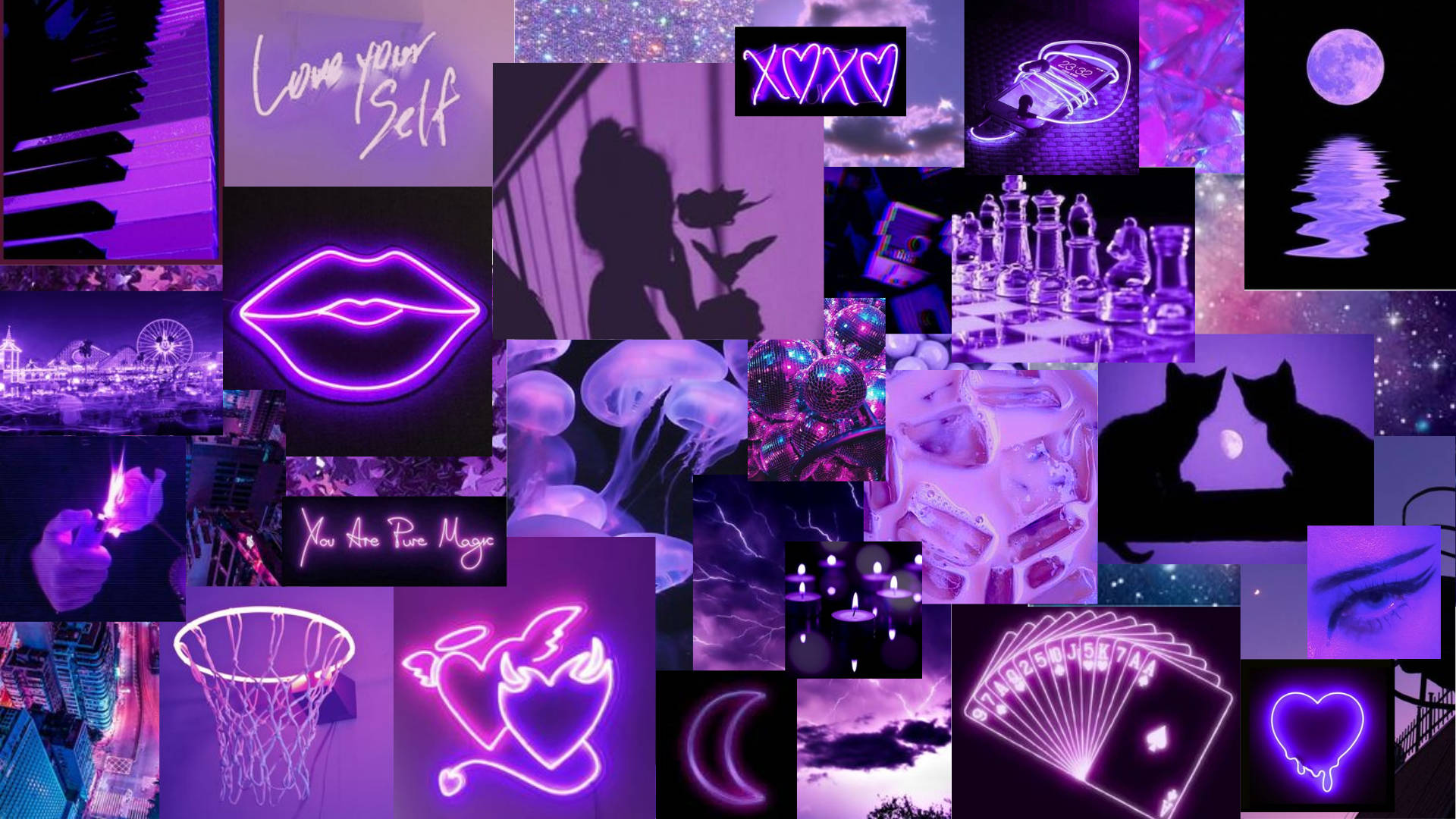 Aesthetic Pictures Neon Wallpapers