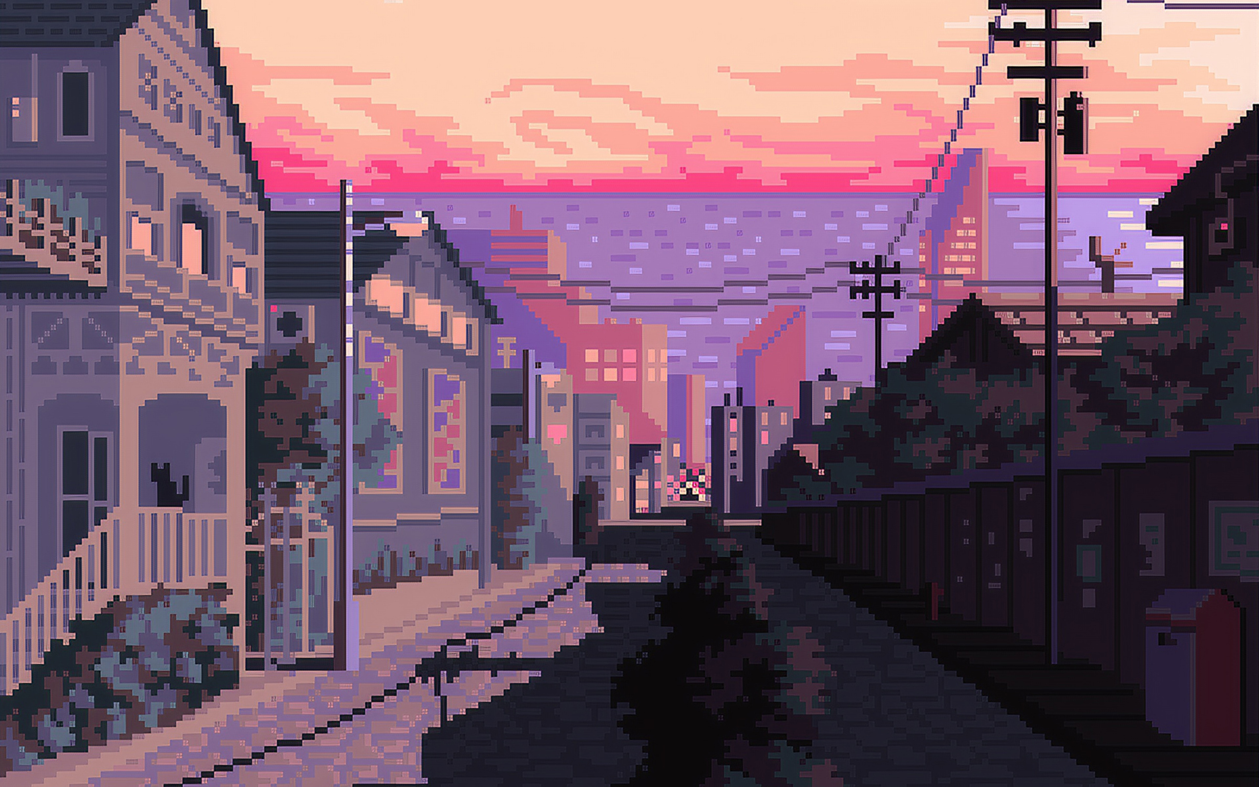 Aesthetic Pixel Art Hd Wallpapers