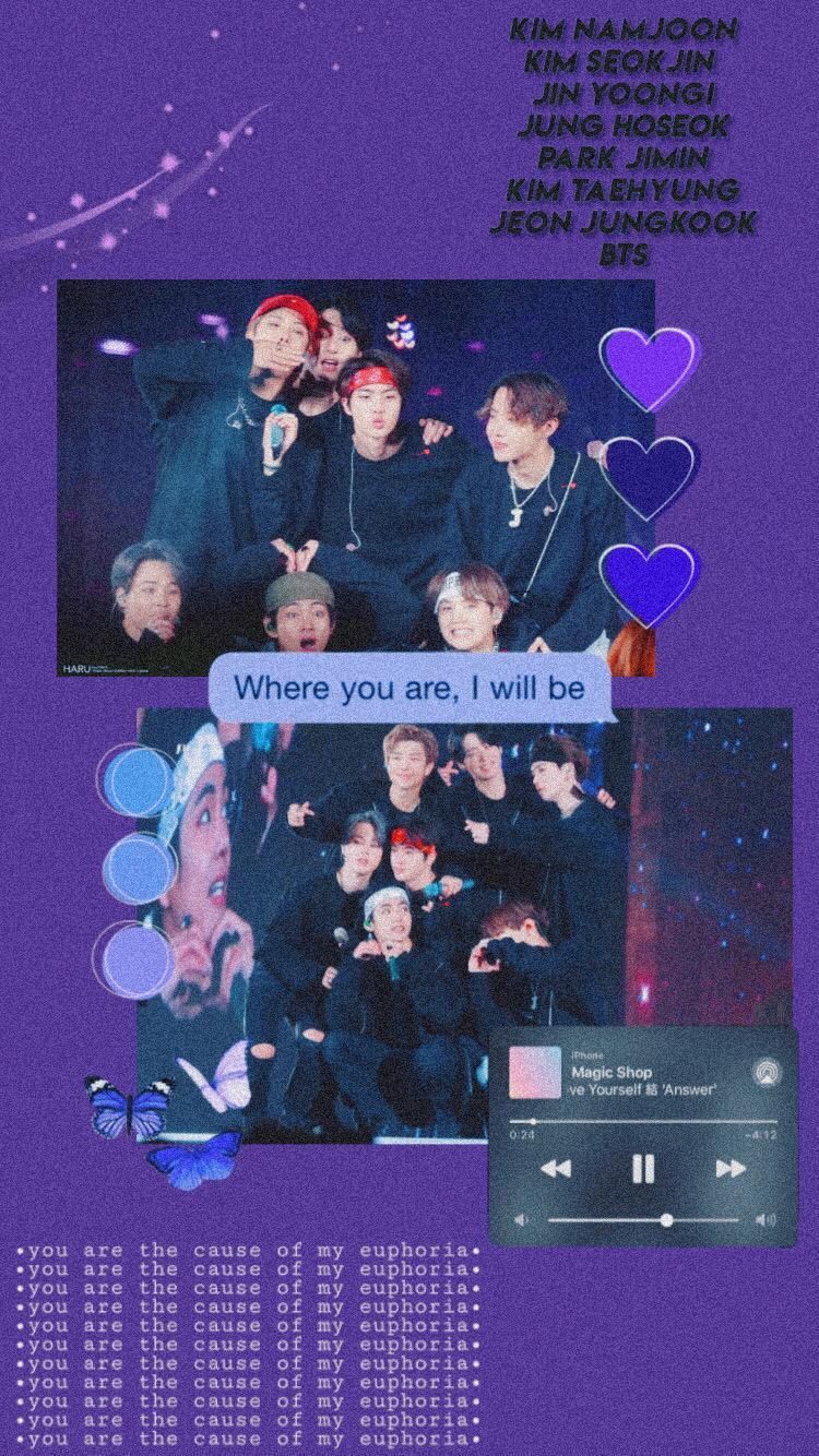 Aesthetic Purple Bts Wallpapers