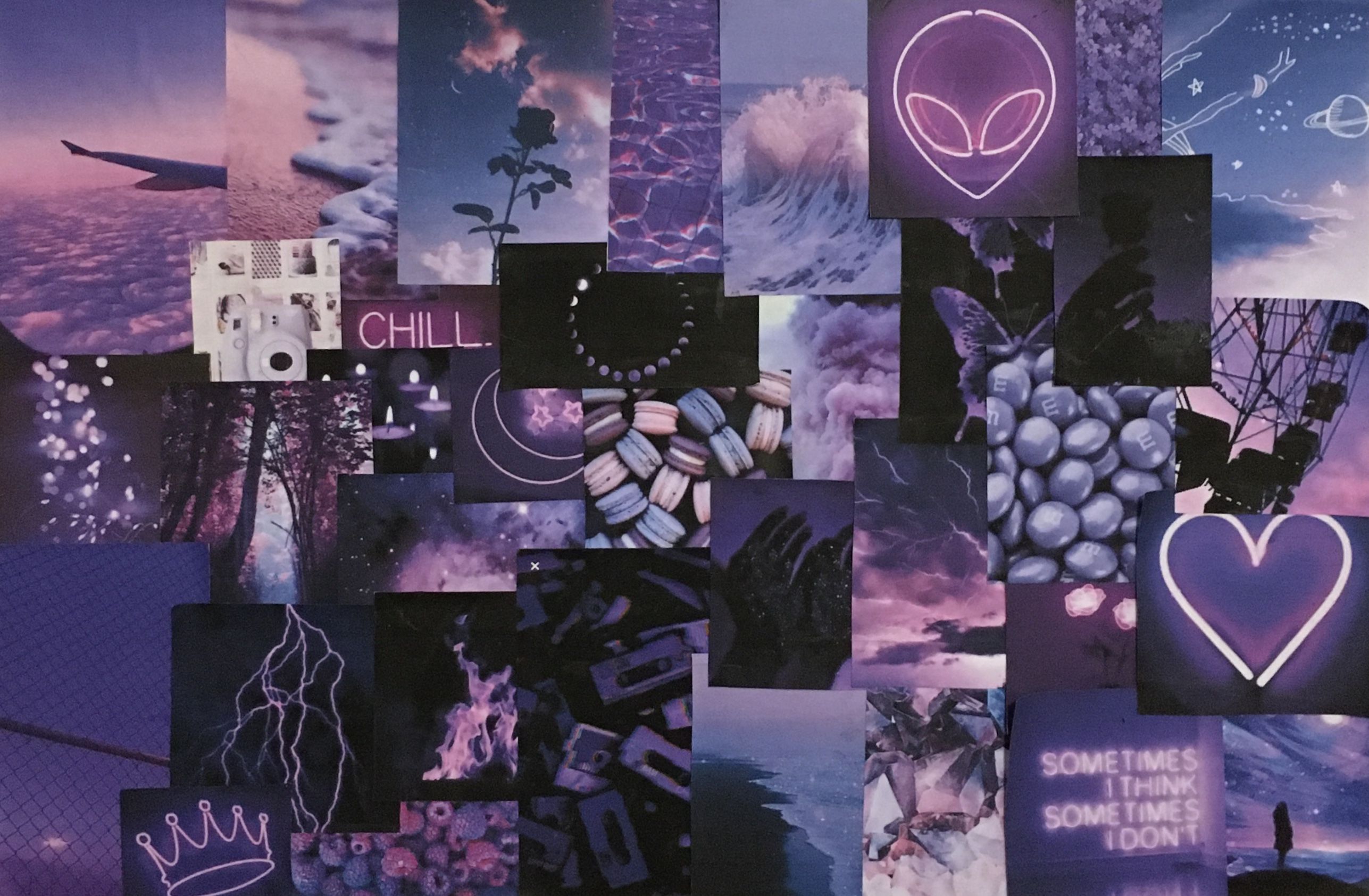 Aesthetic Purple Laptop Wallpapers