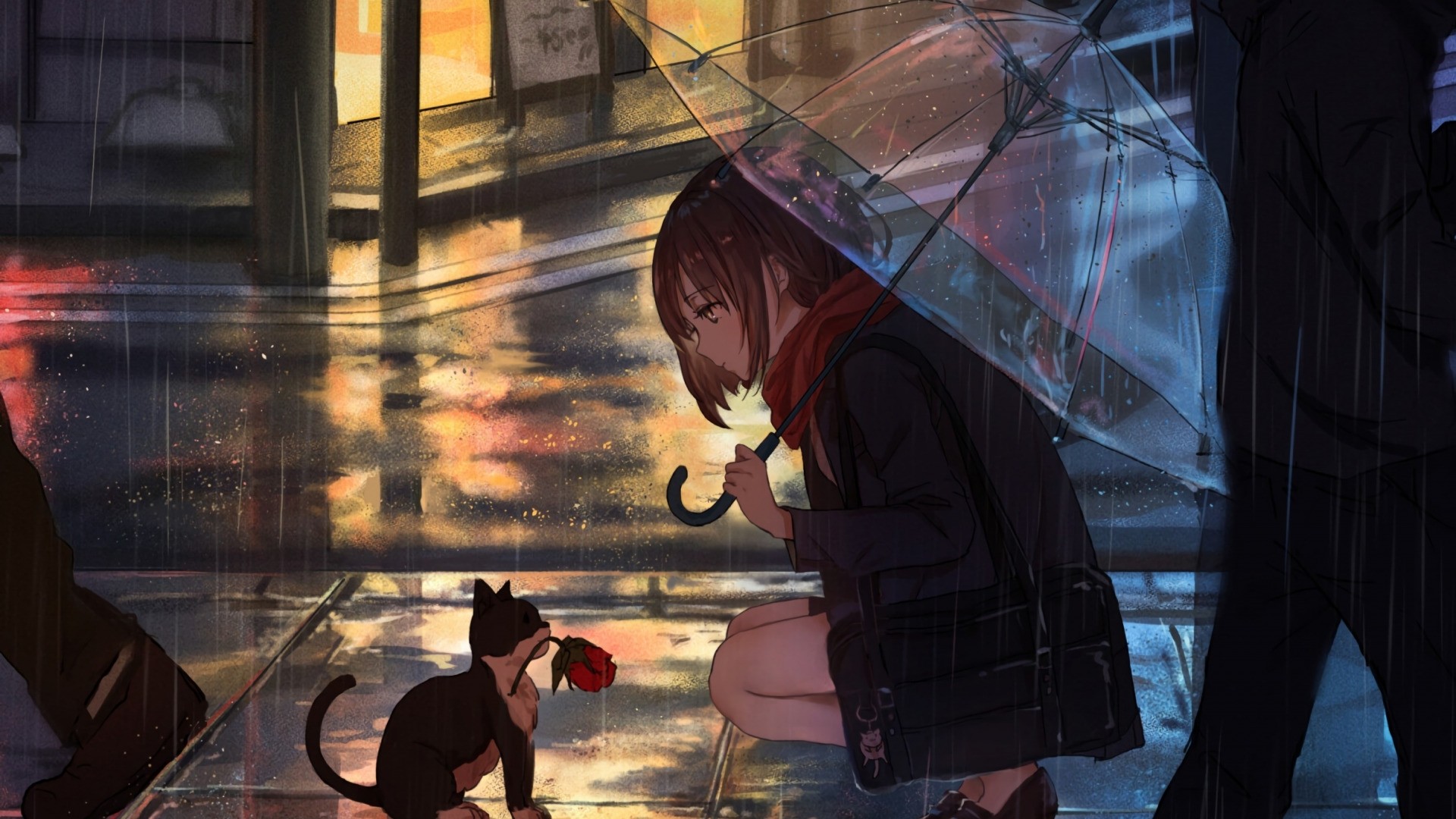 Aesthetic Rain Anime Wallpapers