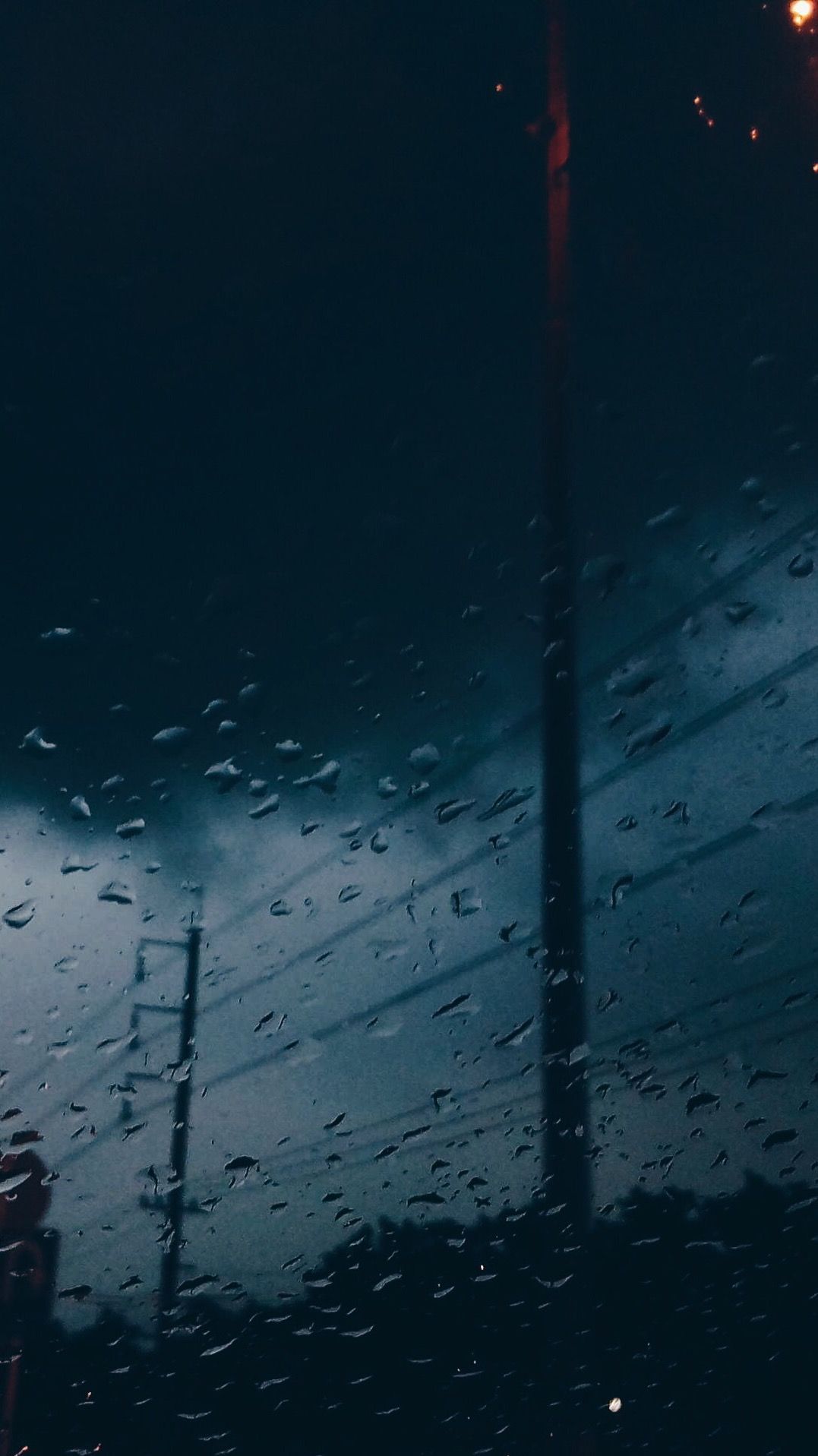 Aesthetic Rain Night Wallpapers