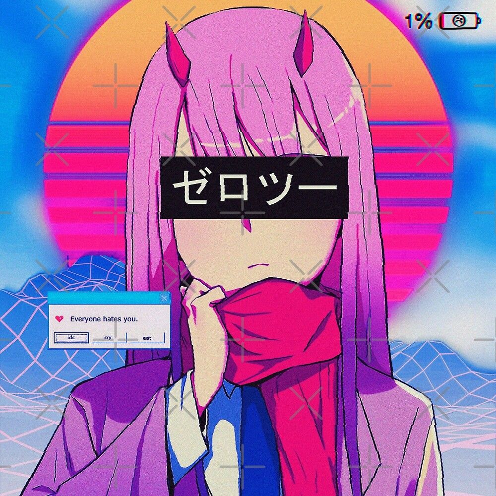 Aesthetic Retro Zero Two Wallpapers