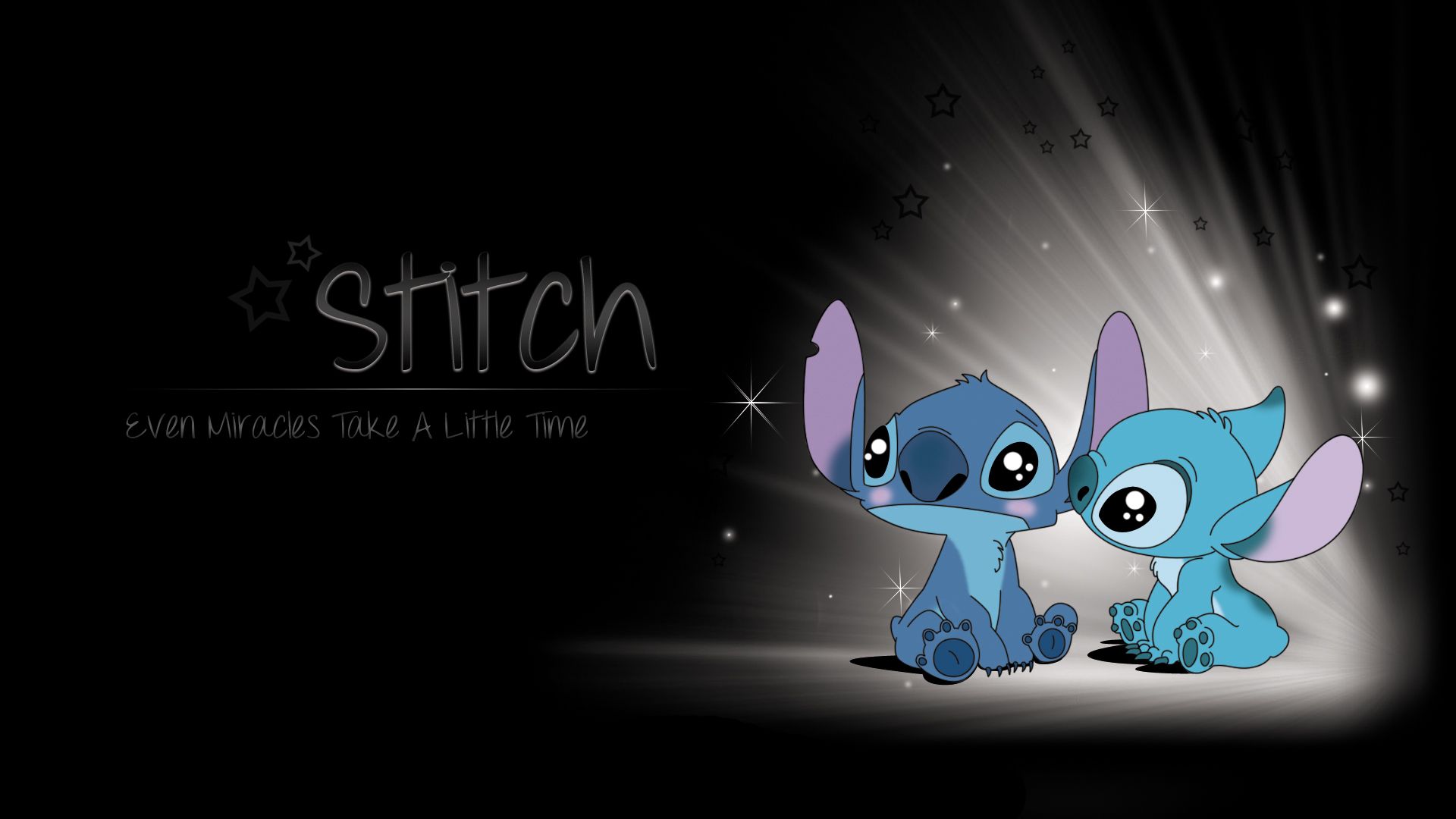 Aesthetic Stitch Laptop Wallpapers