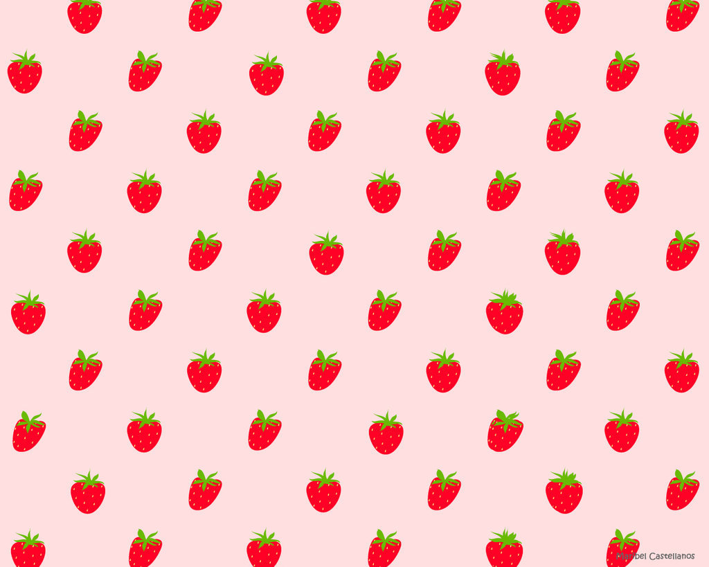 Aesthetic Strawberries Wallpapers