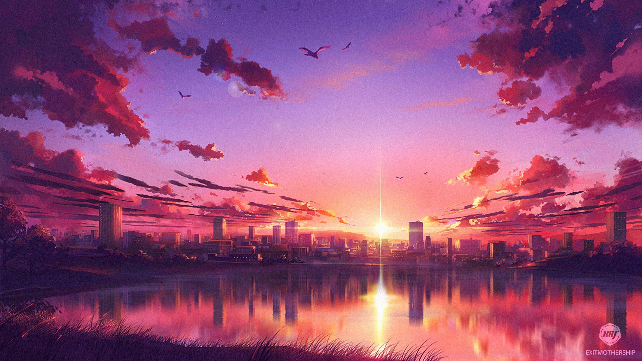 Aesthetic Sunset Wallpapers