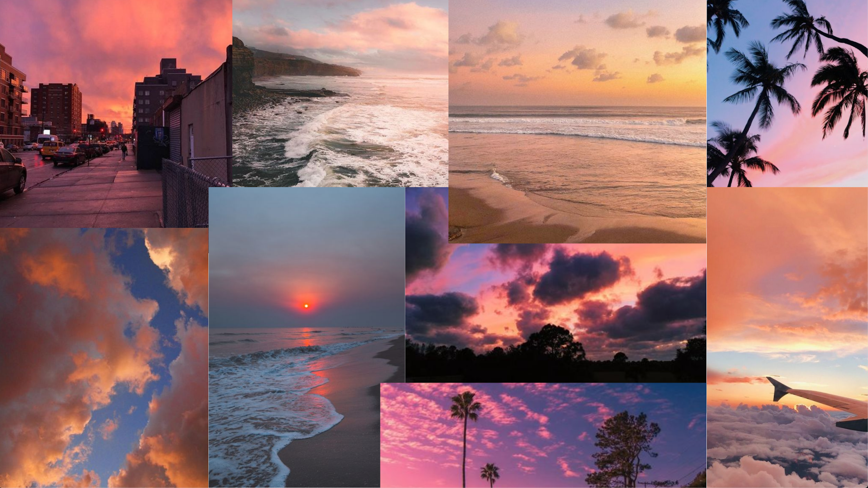 Aesthetic Sunset Desktop Wallpapers