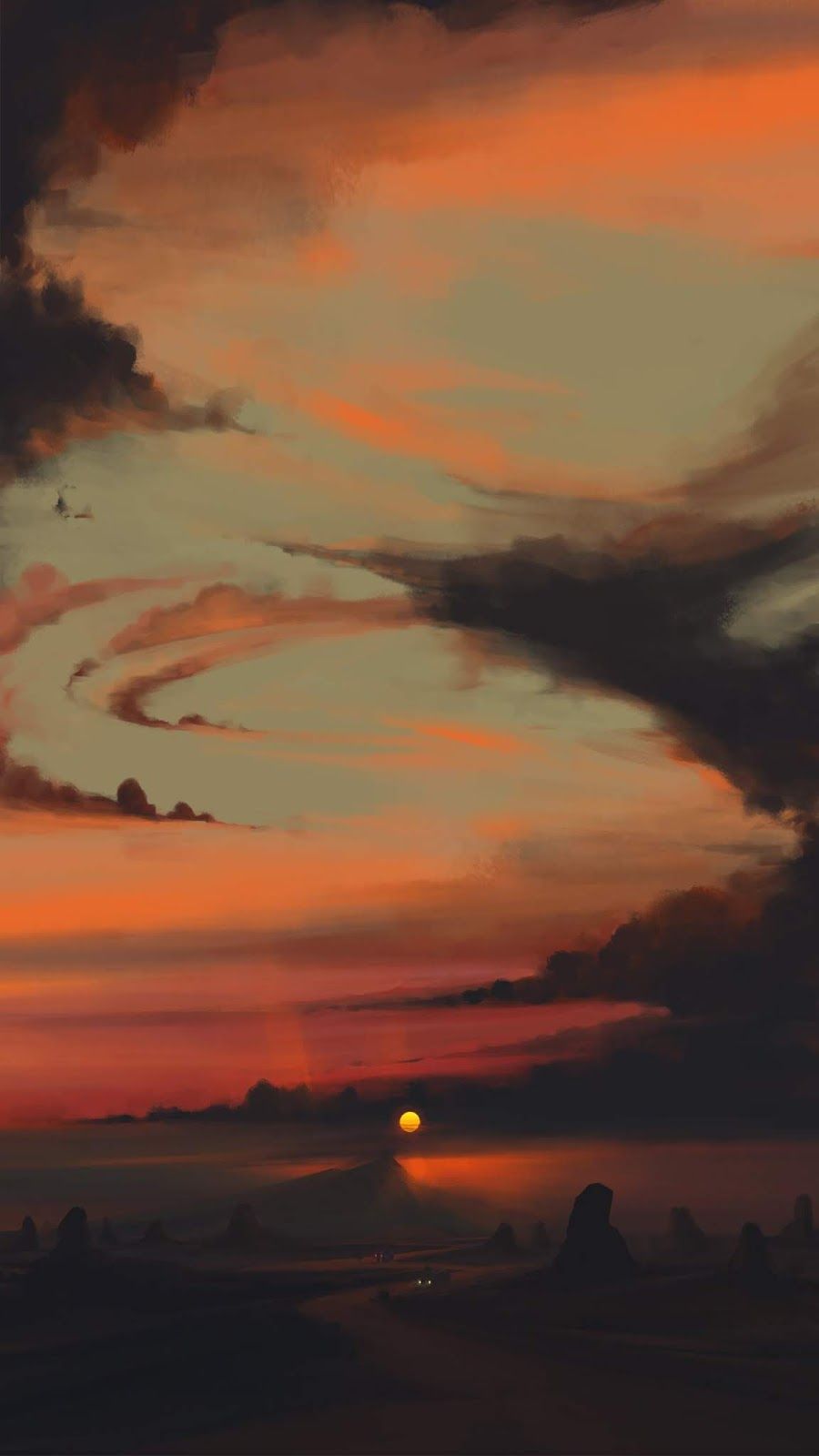 Aesthetic Sunset Iphone Wallpapers