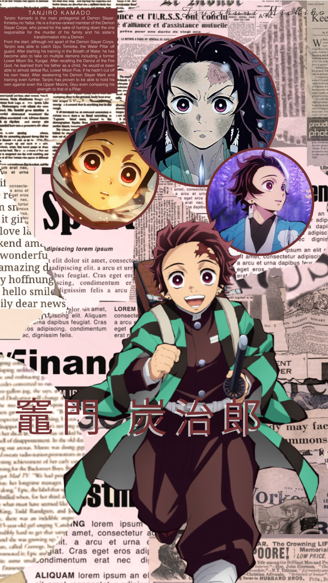 Aesthetic Tanjiro Wallpapers