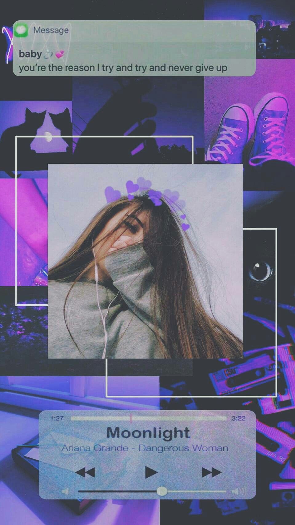 Aesthetic Tumblr Purple Wallpapers