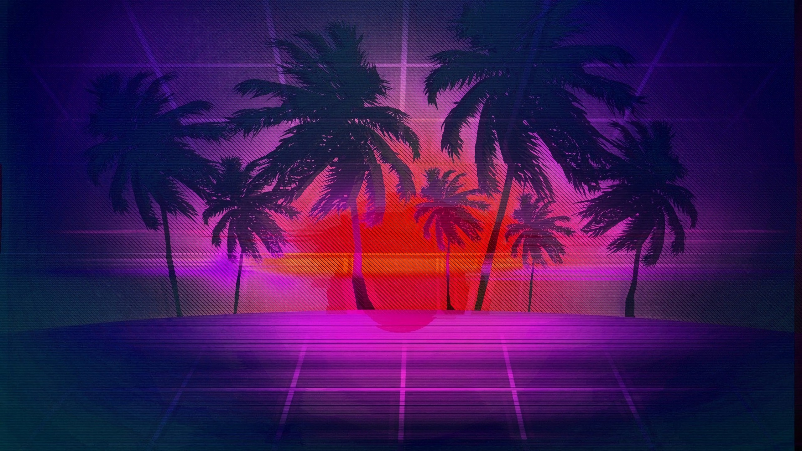 Aesthetic Vaporwave 2560X1440 Wallpapers