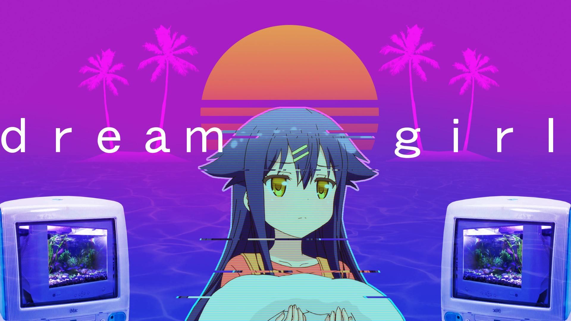 Aesthetic Vaporwave Girl Wallpapers