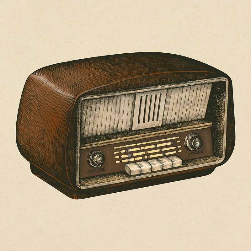 Aesthetic Vintage Radio Wallpapers