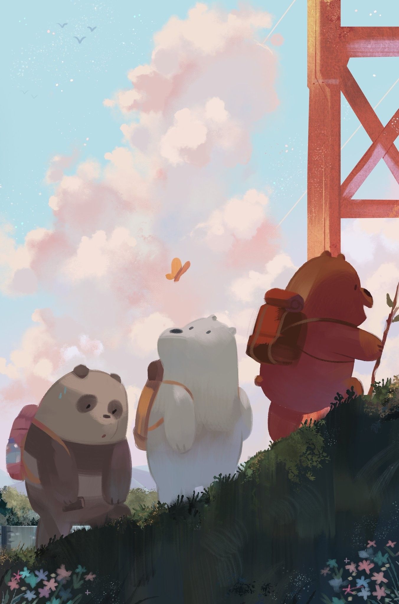 Aesthetic We Bare Bears Wallpapers