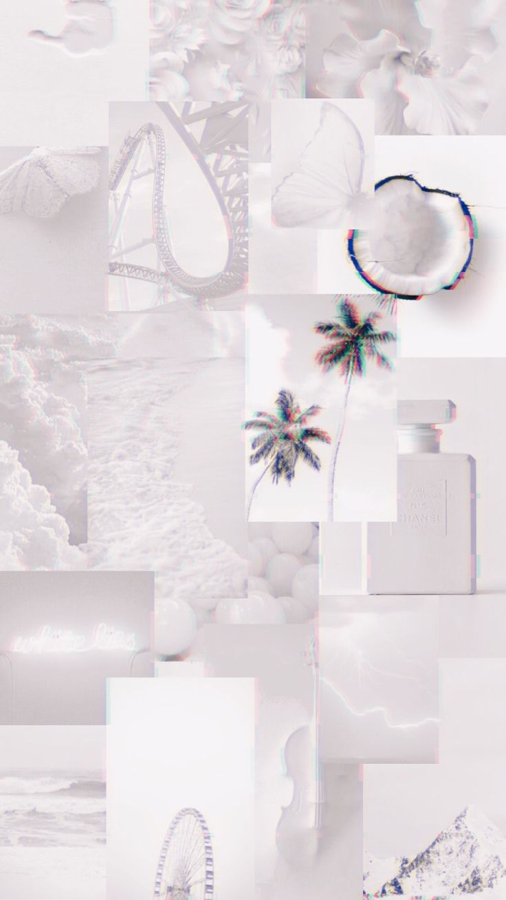 Aesthetic White Desktop Wallpapers