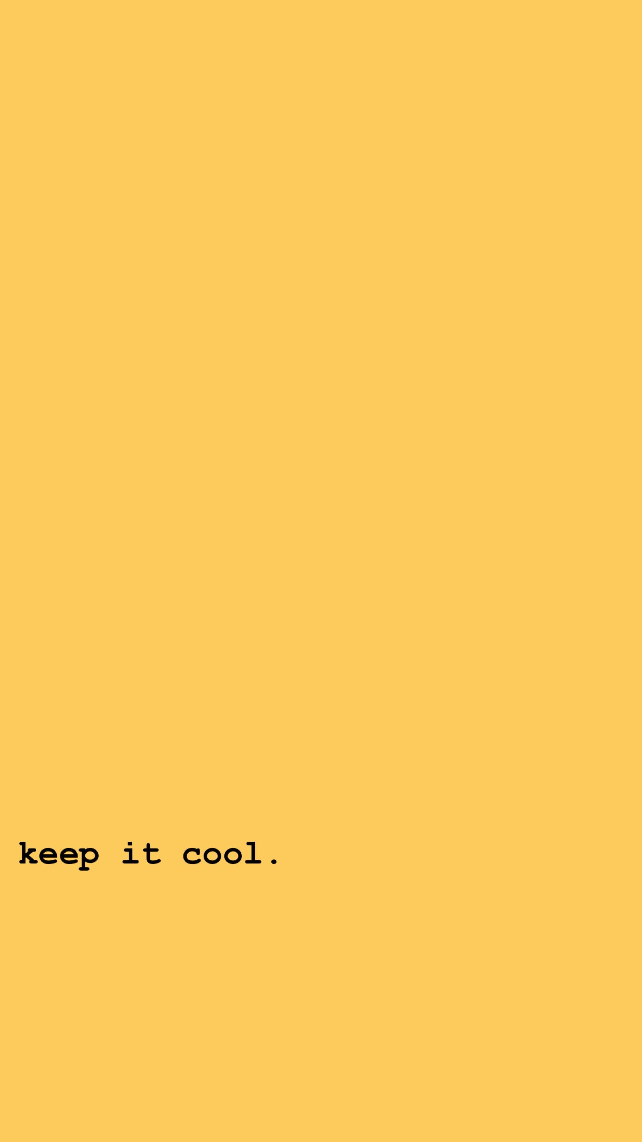 Aesthetic Yellow Text Wallpapers