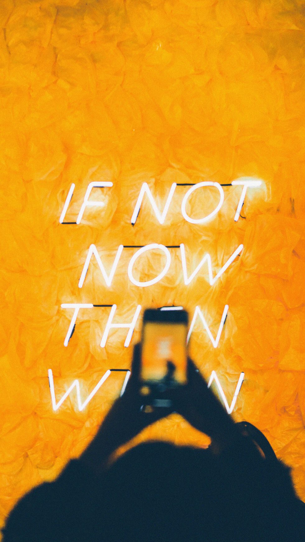 Aesthetic Yellow Text Wallpapers