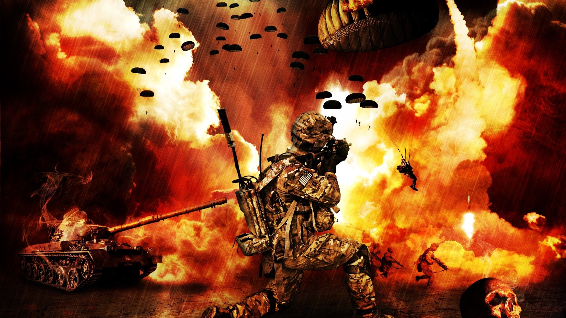 5K War Apocalypse Wallpapers