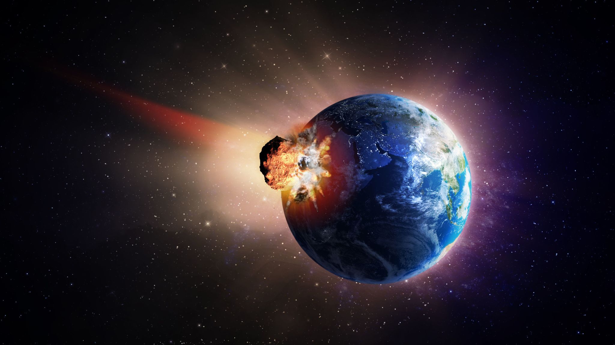 Asteroid Planet Explosion Wallpapers