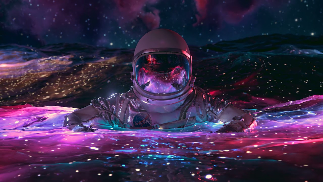 Astronaut In Galaxy Wallpapers