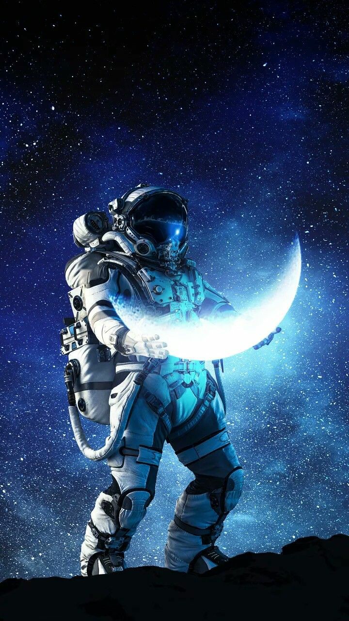 Astronaut In Galaxy Wallpapers