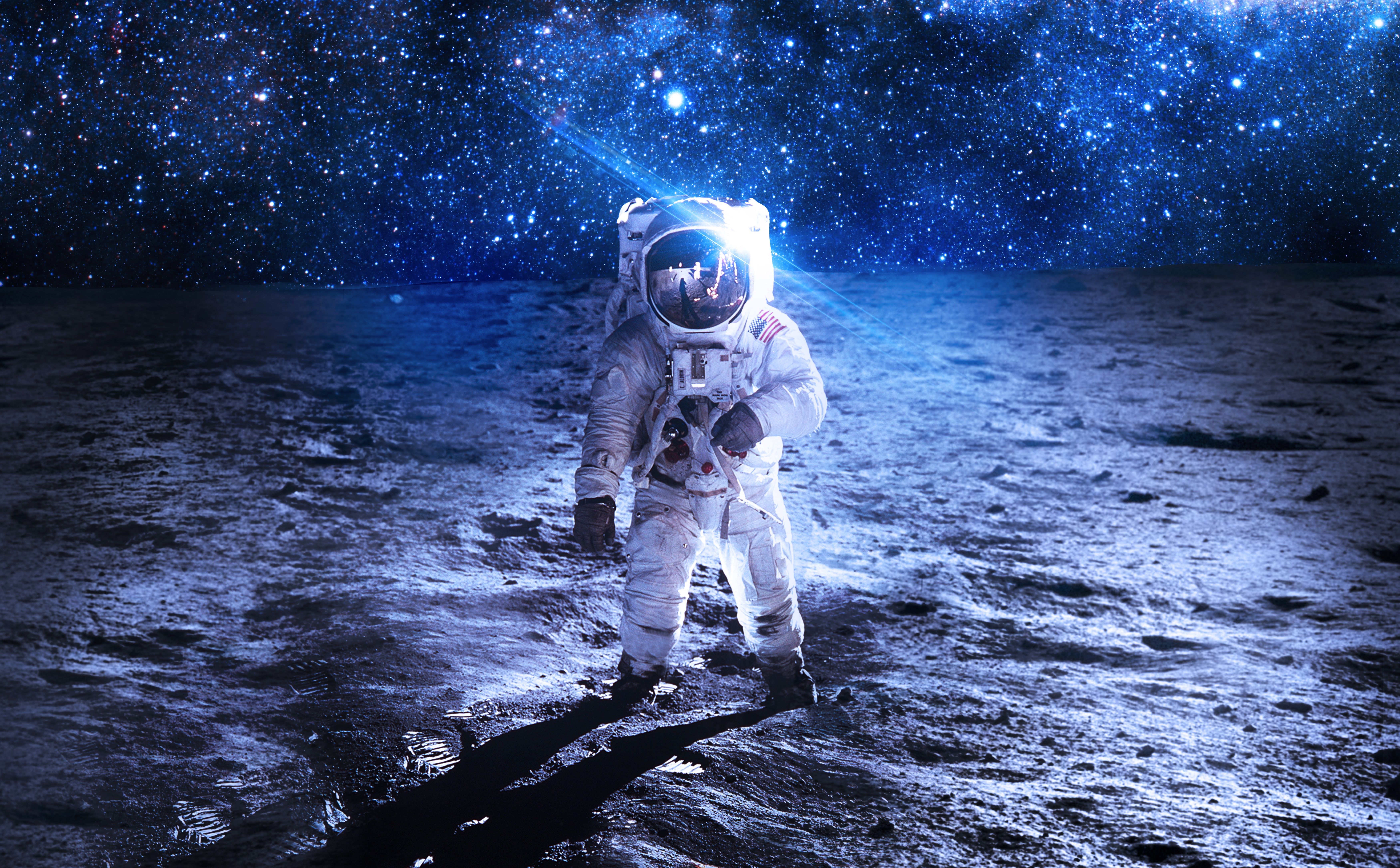 Astronaut In Galaxy Wallpapers