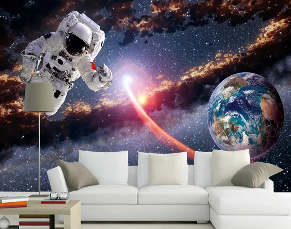 Astronaut In Galaxy Wallpapers