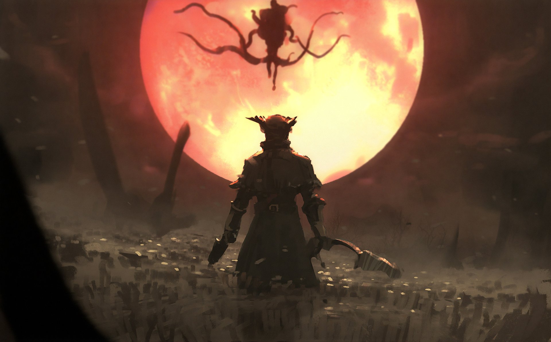 Blood Moon 4K Wallpapers