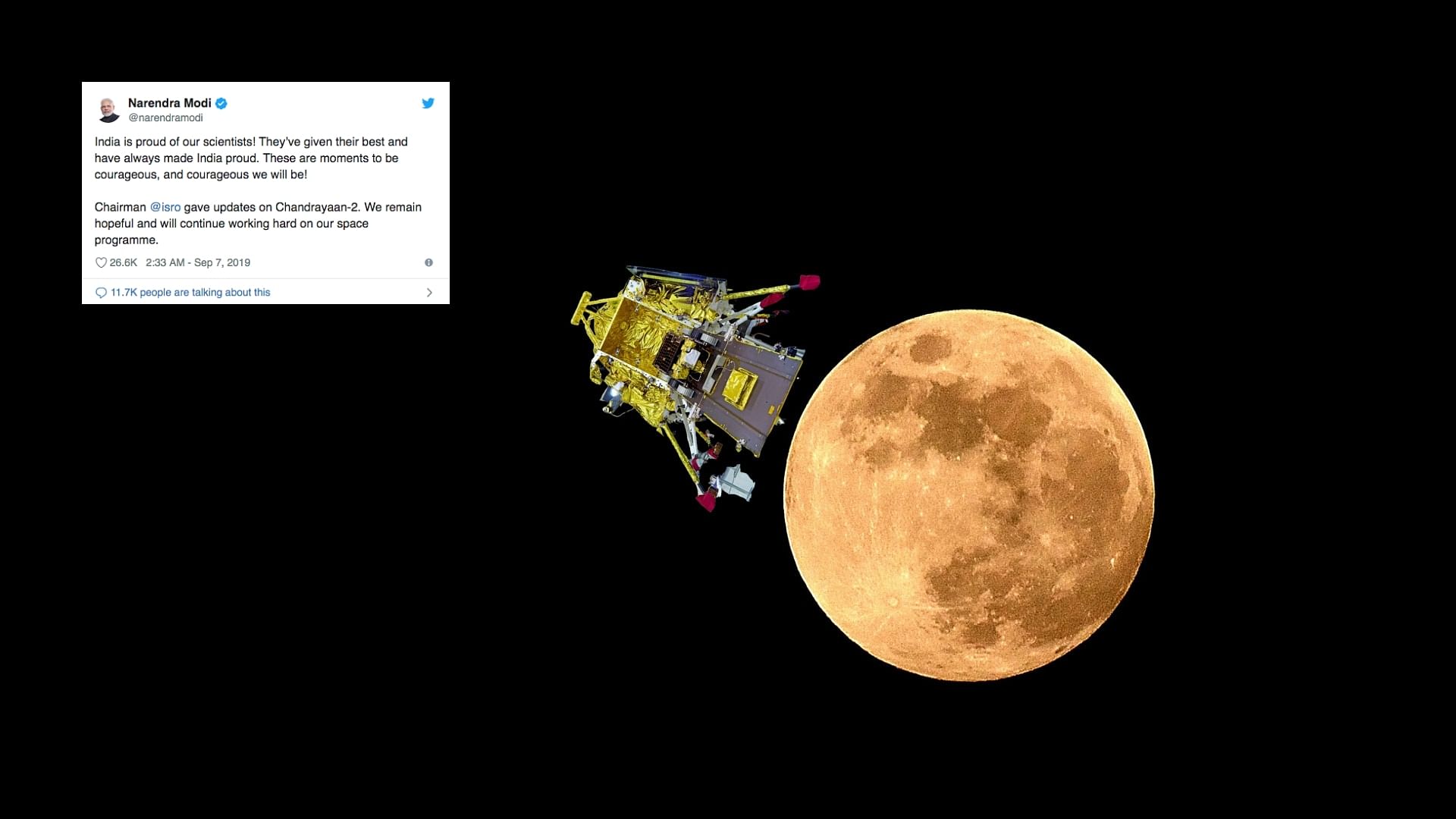 Chandrayaan 2 Moon Wallpapers