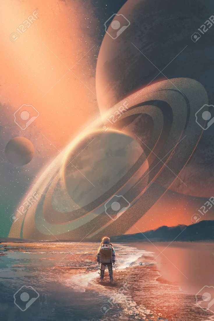 Digital Surreal Planets Wallpapers