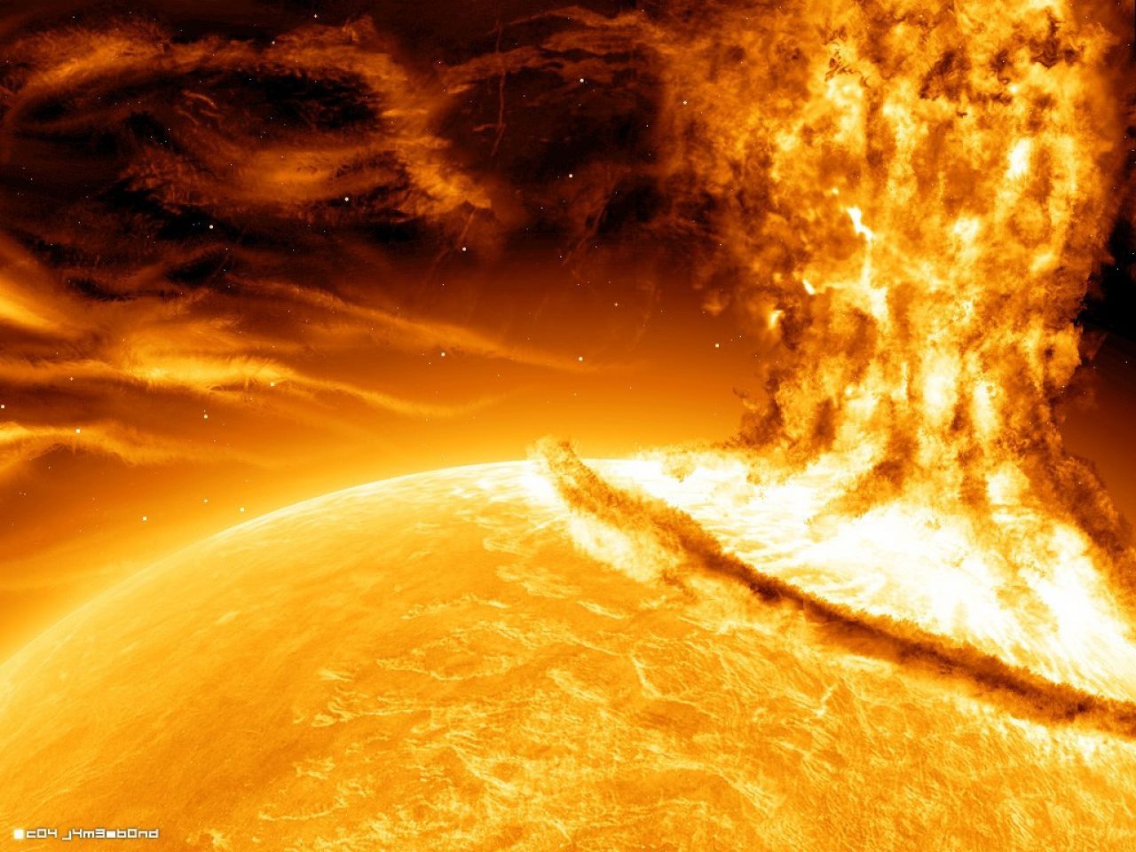 Explosion Solar Flare Wallpapers