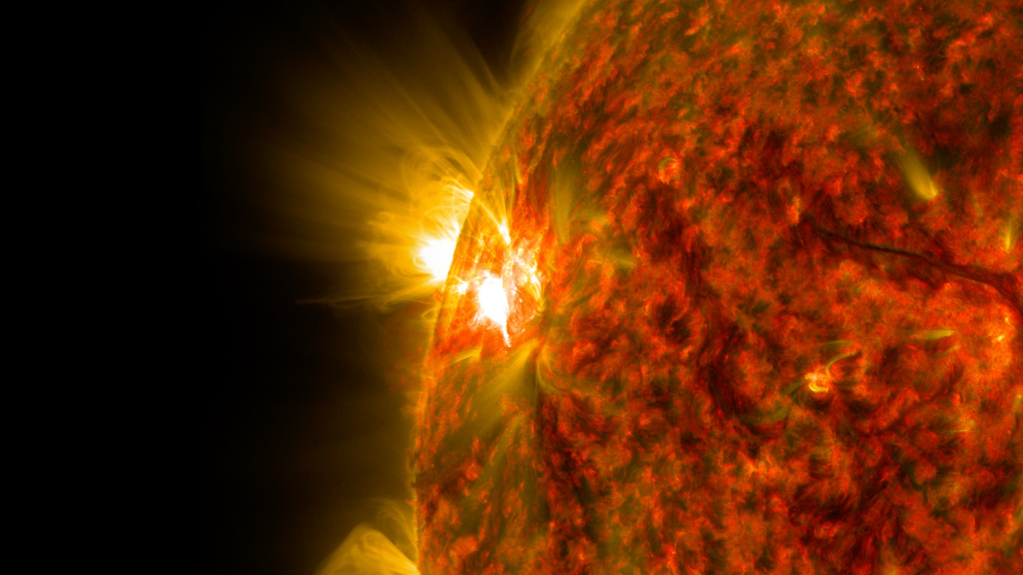 Explosion Solar Flare Wallpapers