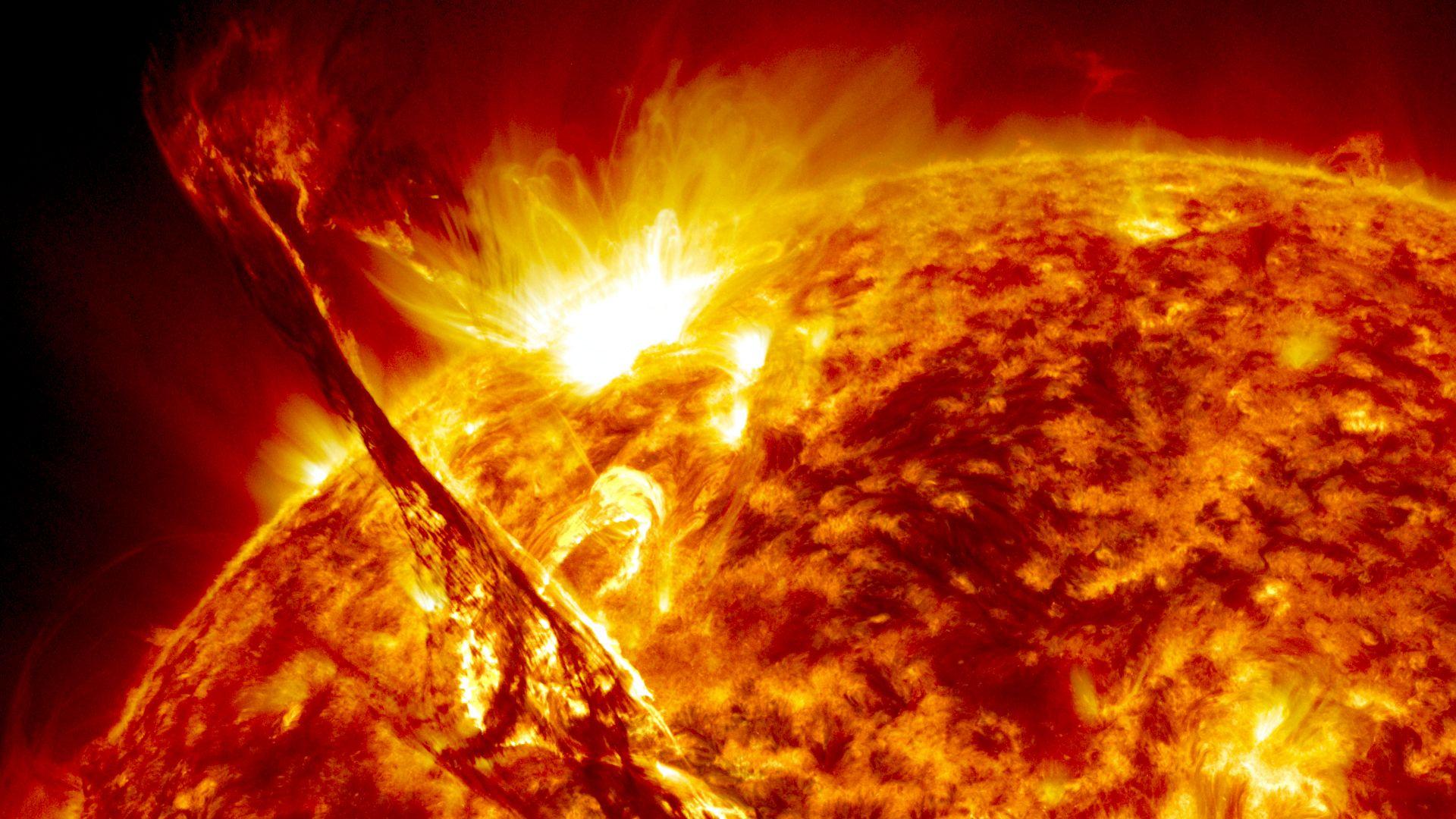 Explosion Solar Flare Wallpapers