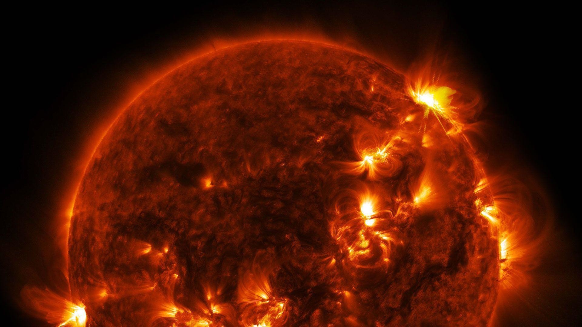 Explosion Solar Flare Wallpapers