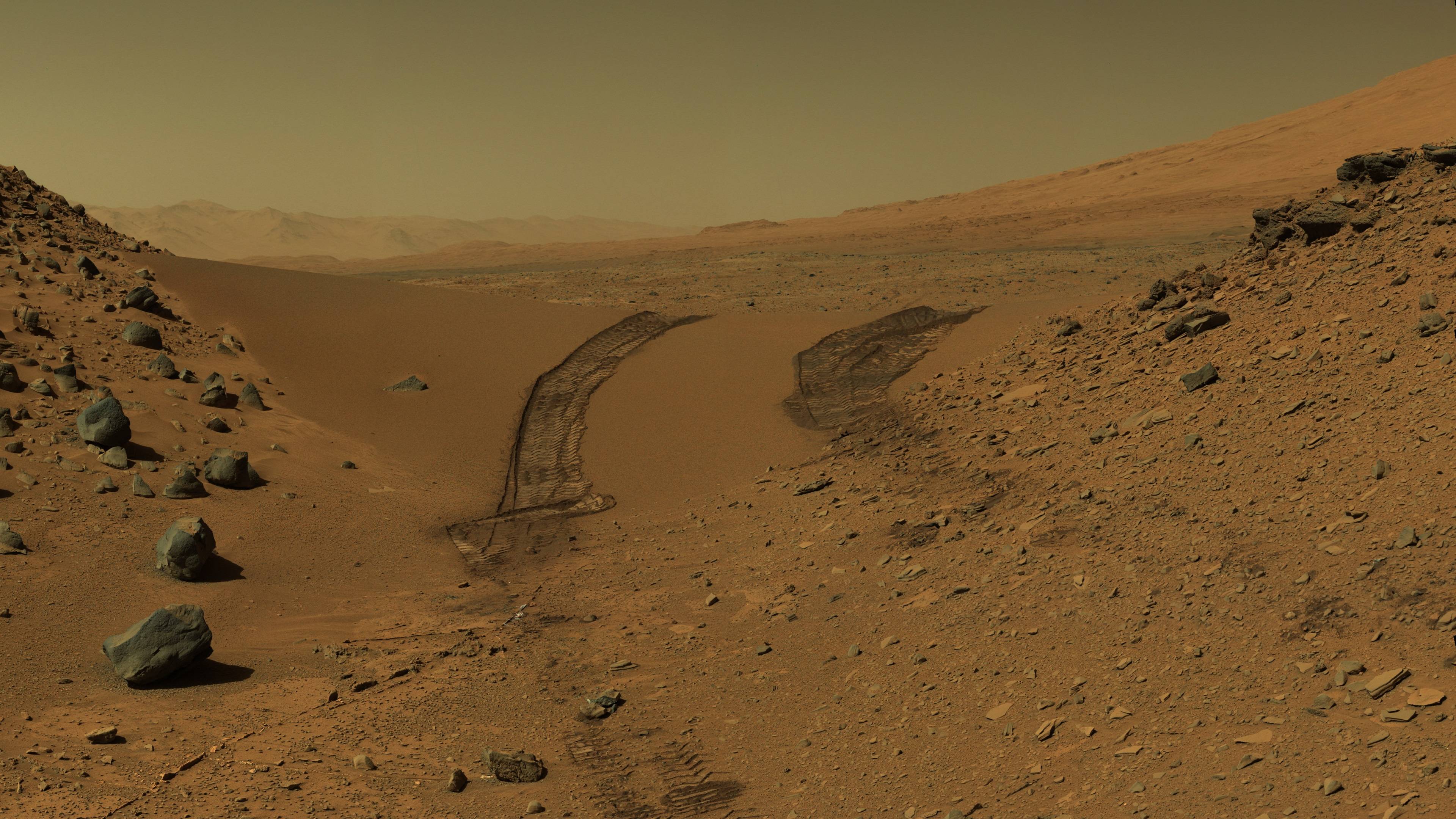 On Mars Landscape Wallpapers