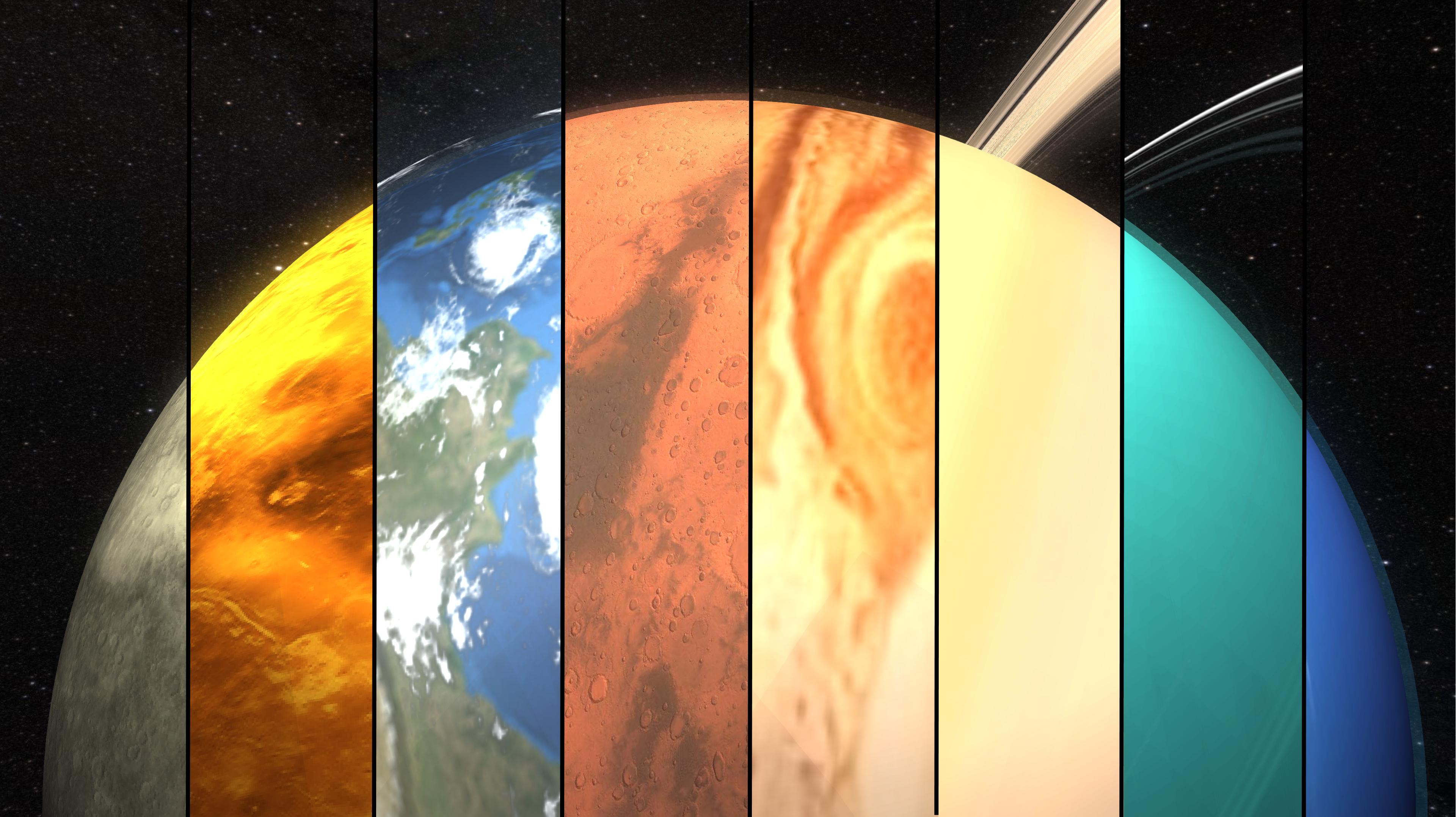 Solar Planet 4K Art Wallpapers