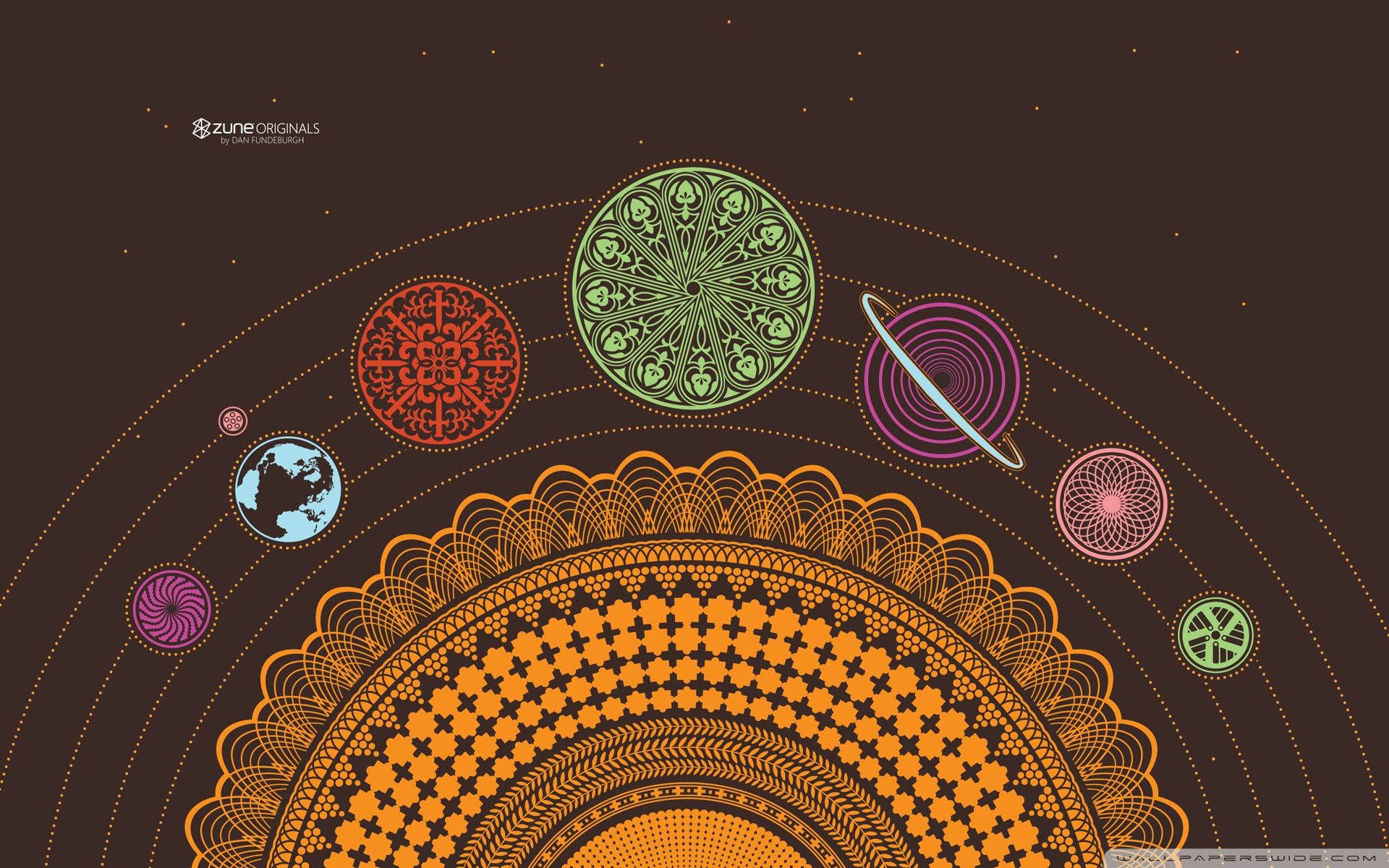 Solar Planet 4K Art Wallpapers