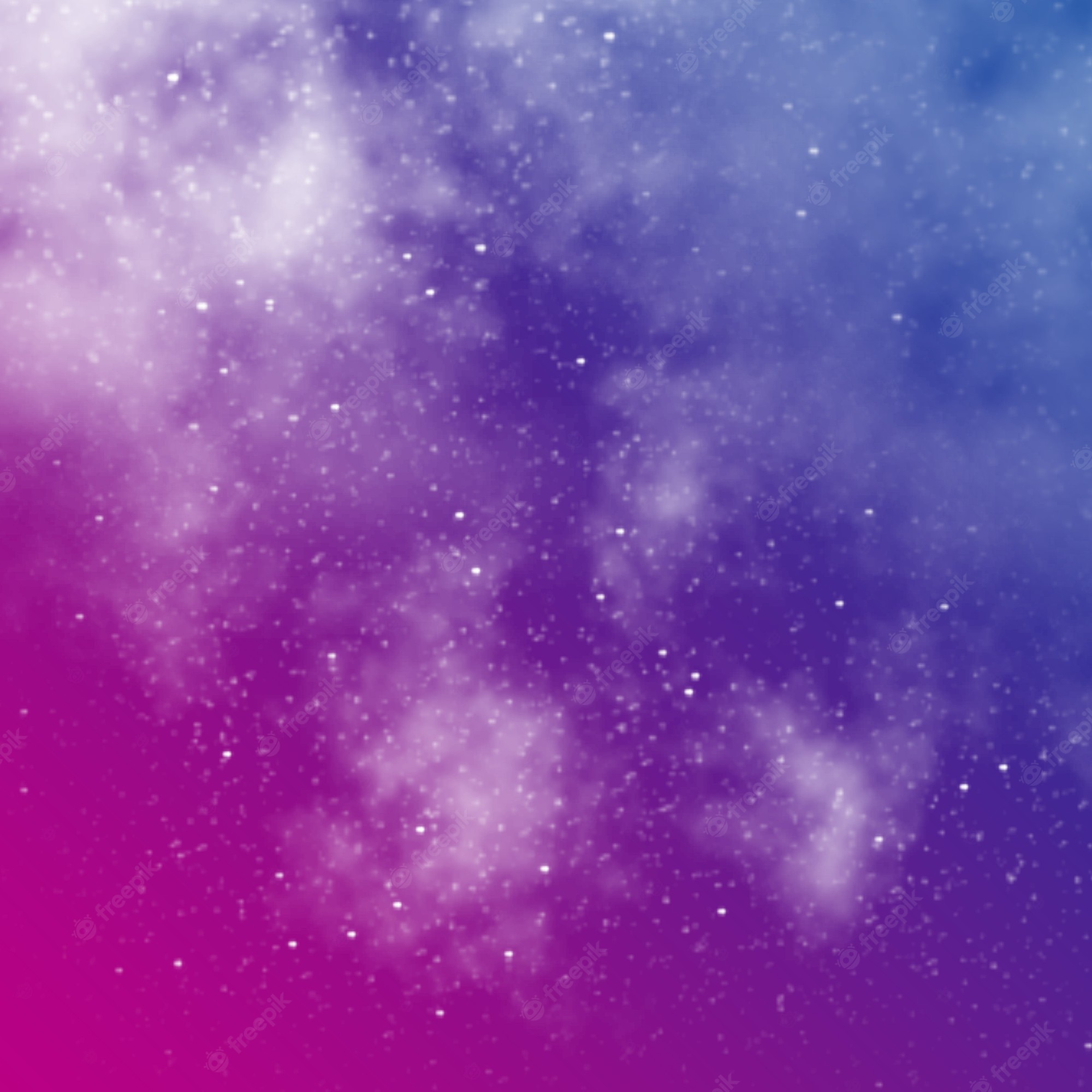 Sparkling Blue And Purple Galaxy Wallpapers