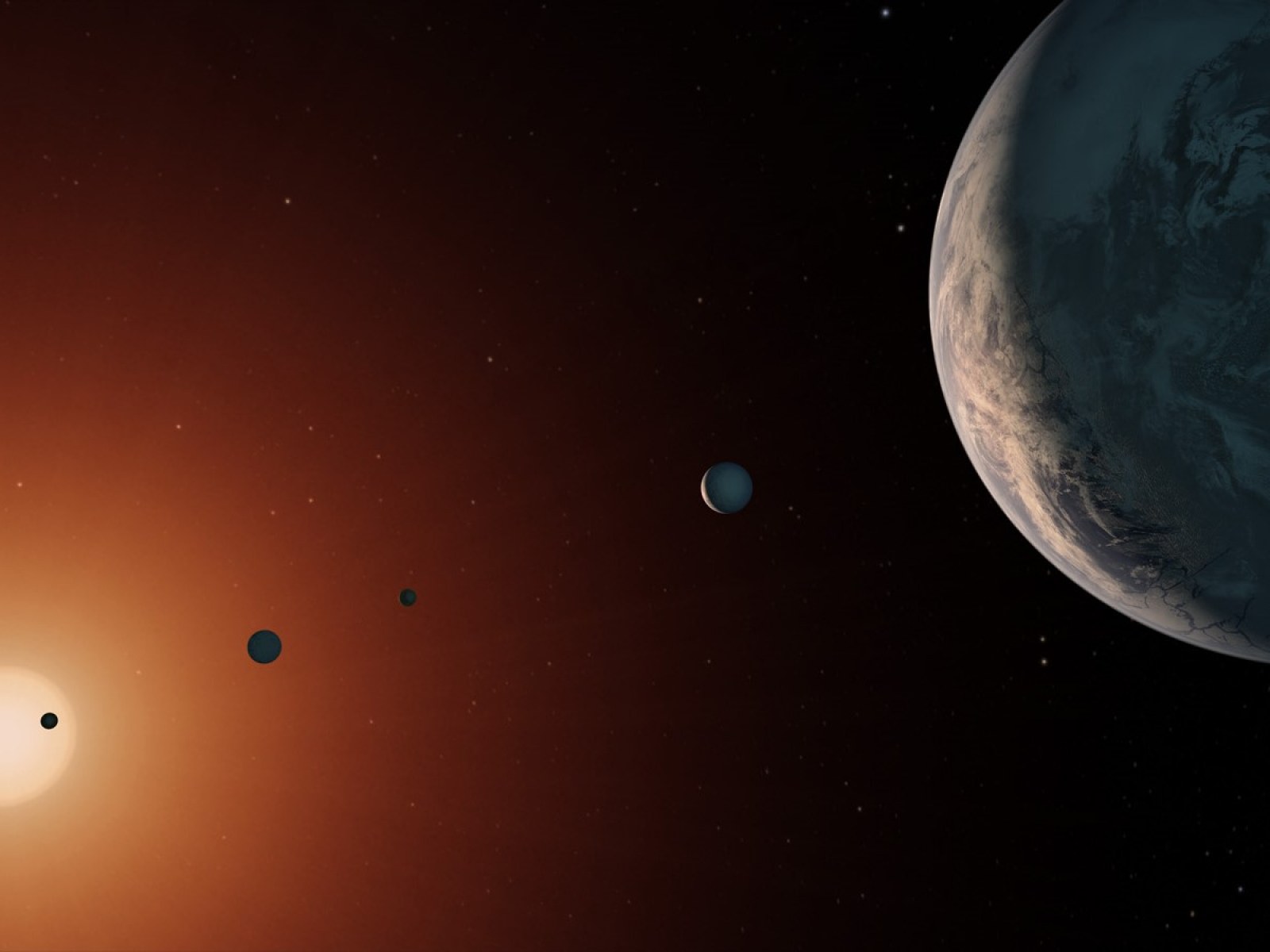 Trappist 1 Planet Wallpapers