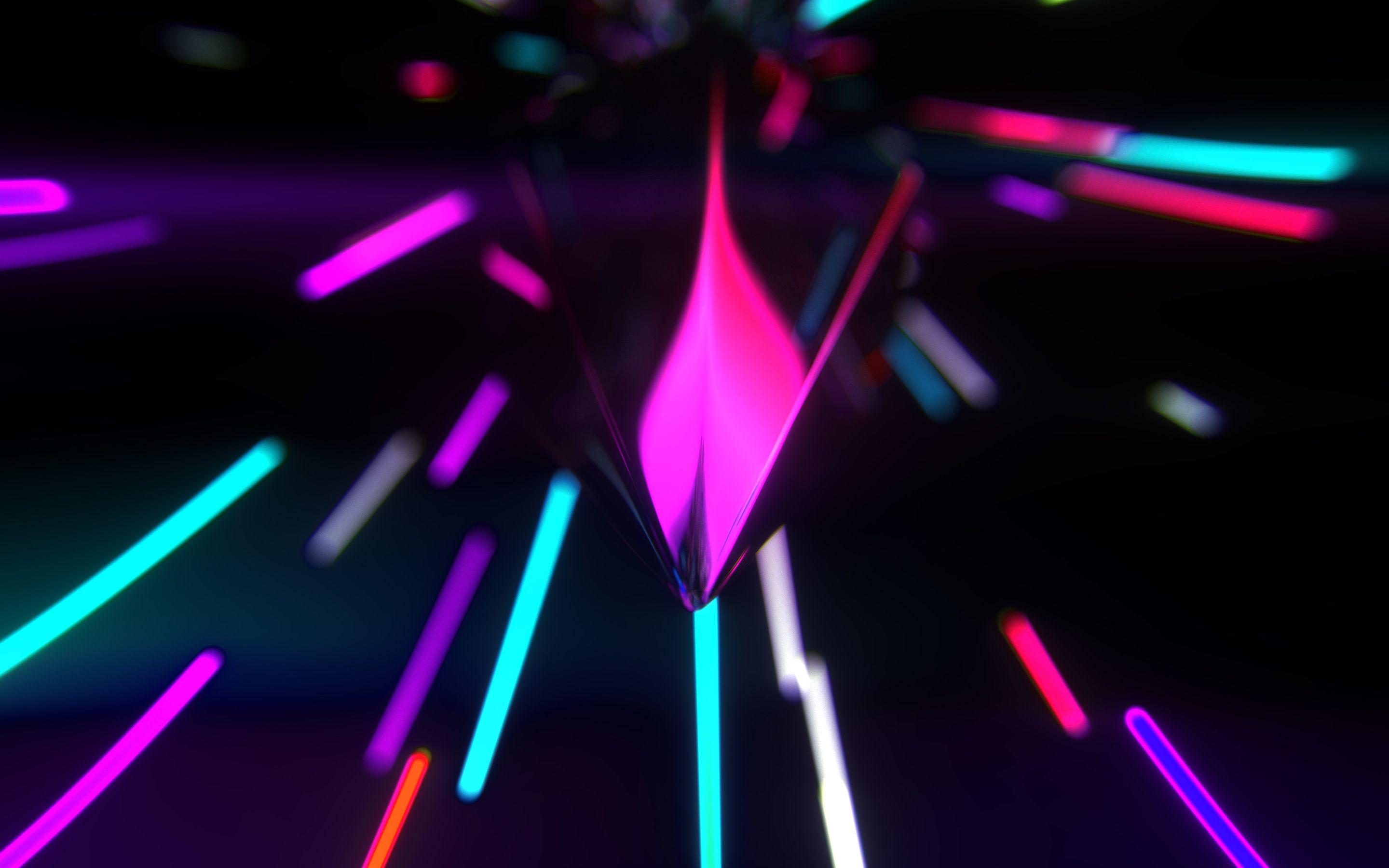 3D 4K Neon Wallpapers