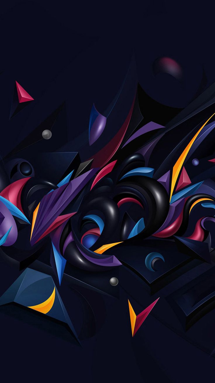 3D Abstract Iphone 5 Wallpapers