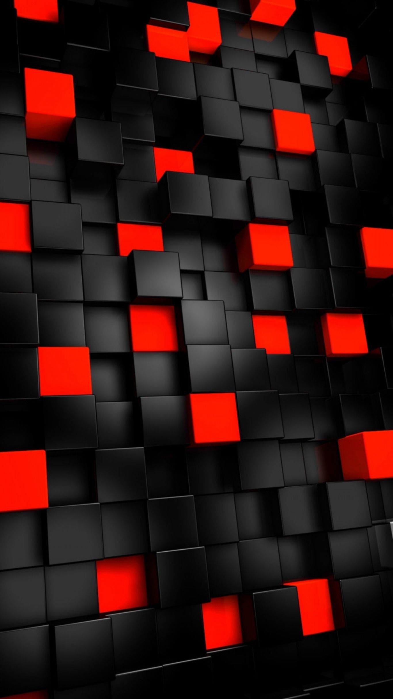 3D Black Red Wallpapers