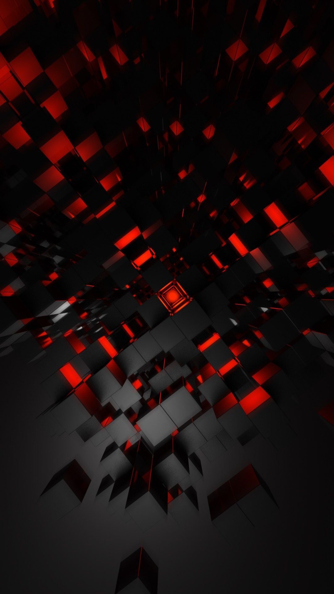 3D Black Red Wallpapers